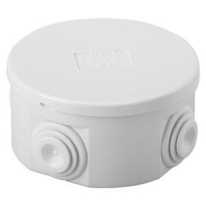 GEWISS GW44002 80MMX40MM IP44 PRESS LID ROUND ENCLOSURE
