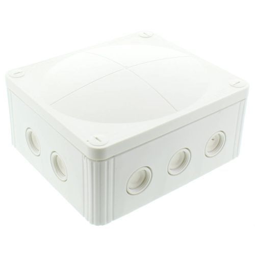 160 X 140 X 81 IP66 WHITE JUNCTION BOX (+ TERMS) 1LTR 250ML