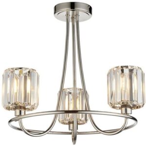 ENDON BERENICE 3LT SEMI FLUSH