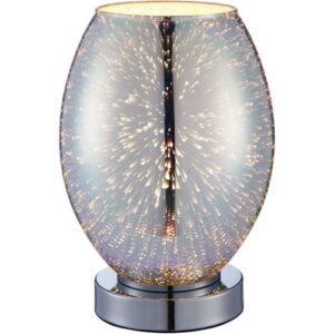 ENDON 1LT HOLOGRAPHIC GLASS TOUCH TABLE LAMP
