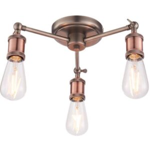 ENDON HAL 3LT SEMI FLUSH