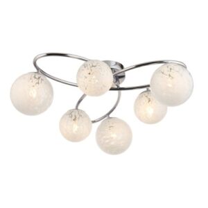 ENDON MAYE 6LT SEMI FLUSH