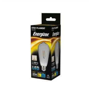 ENERGIZER LED ST64 ES 4.5W=320L=30W FILAMENT SMOKEY  4000K DIMMABLE