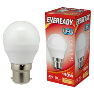 LED GOLFBALL BC 5.2W=470L=40W OPAL WW 2700K