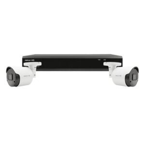 ESP 2-CAM 4-CH 500GB WHT BULLET CCTV KIT