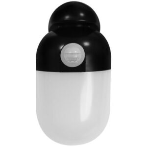 ETERNA WELLBKPIR LED 10W 4K 660LM IP65 BLACK CORNE
