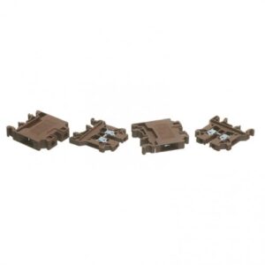 EUROPA 2.5MM BROWN DIN RAIL TERMINAL