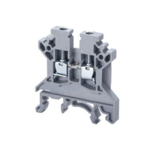 EUROPA 4MM GREY DIN RAIL TERMINAL