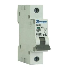 EUROPA 10A B-TYPE SINGLE POLE MCB