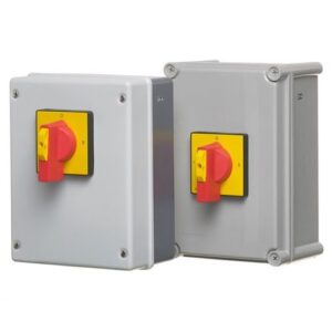EUROPA 40A 4 POLE METAL CHANGE OVER SWITCH