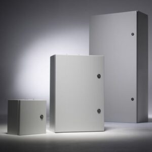 EUROPA 400X300X200 IP65 STEEL ENCLOSURE