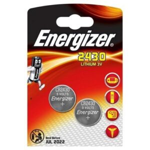ENERGIZER CR2430 LITHIUM BATTERY (2PK)