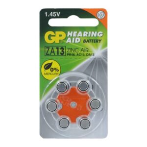 ENER/DUR ZA13 HEARING AID BATTERY 6PK (10)