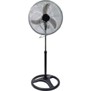 PREM-I-AIR 18" BLACK/SILVER PEDESTAL FAN