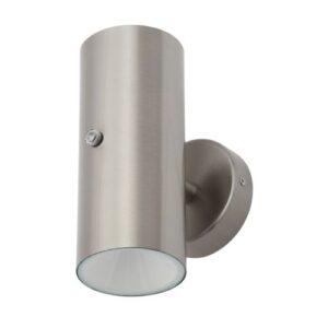 FORUM UP/DOWN LIGHT STAINLESS STEEL C/W PHOTOCELL