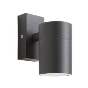 FORUM LETO GU10 IP44 FIXED UP OR DOWN ANTHRACITE WALL LIGHT