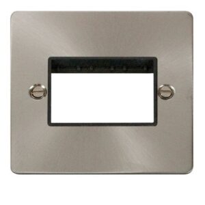 CLICK MINIGRID 3-GANG PLATES 1G PLATETRIPLE SW APERTURE