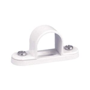 20MM WHITE METAL SPACER BAR SADDLE
