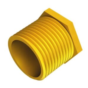 32MM BRASS MALE BUSH LONG (EACH)