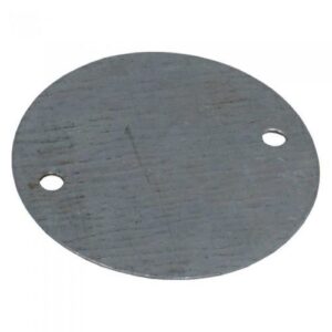 BLACK ENAMEL BOX LID