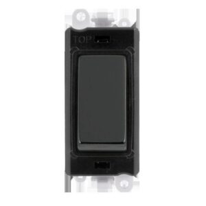 CLICK GRIDPRO MODULES 20AX 2 WAY SWITCH BLACK NICKEL