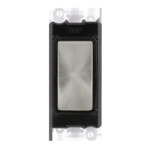 CLICK GRIDPRO MODULES BLANK BLACK SATIN CHROME