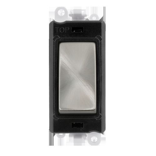CLICK GRIDPRO MODULES INTERMEDIATE SWITCH 20AX SWITCH BLACK SATIN CHROME