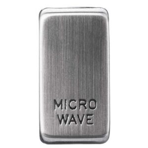 BG NEXUS GRID ROCKER M/WAVE BRUSHED STEEL