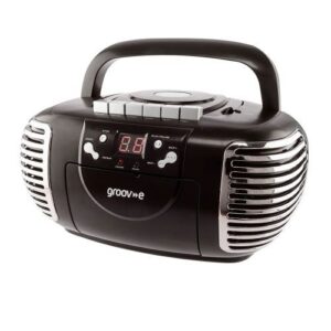 GROOVE BOOMBOX CD PLAYER/RADIO/CASSETTE