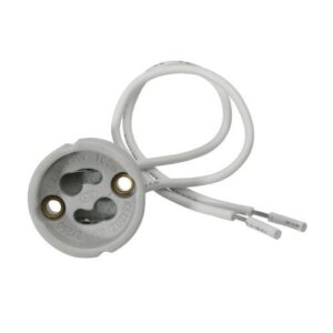GU10 LAMP HOLDER WITH TAILS