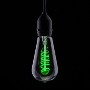 LED ST64 4W ES GREEN FUNKY FILAMENT LAMP
