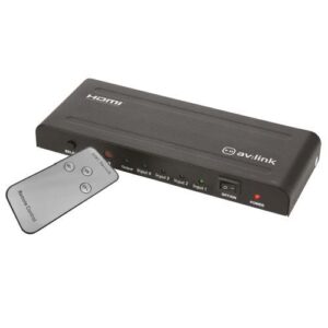 HDMI SWITCH 4X1 C/W REMOTE CONTROL