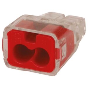 IDEAL 2-PORT RED CONNECTOR 32A(100)