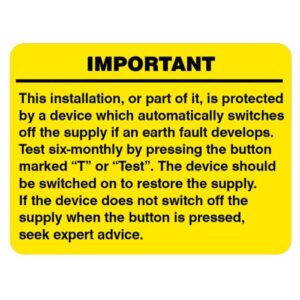 R.C.D. TEST LABEL (100)