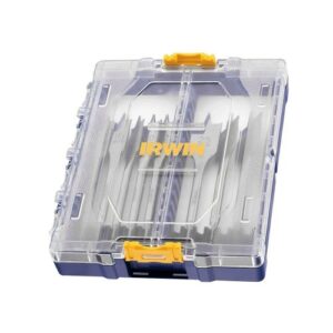 IRWIN 8PC BLUE GROVE FLAT BIT SET