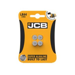 JCB LR44 ALKALINE 4PK S17252