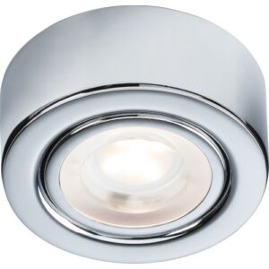 KNIGHTSBRIDGE 230V LED UNDER CABINET LIGHT-POLISHED CHROME CCT