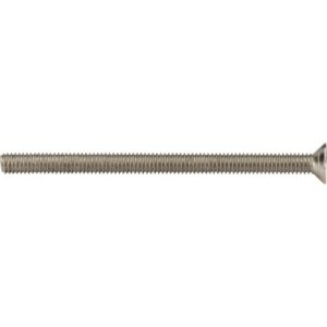 KNIGHTSBRIDGE M3.5 X 50MM FLAT-HEAD COUNTERSUNK ELECTRICAL SOCKET SCREW - NICKEL PLATED