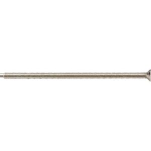 3.5 X 75MM FLAT HEAD NICKLE PLATED EXTENSION SCREW (EACH)