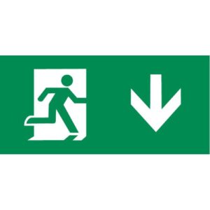 KNIGHTSBRIDGE RUNNING MAN LEGEND (KIT OF 2) ARROW DOWN FOR EMEXIT / EMLREC / EMLSUS / EMXST