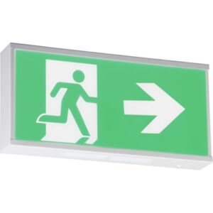 KNIGHTSBRIDGE RUNNING MAN LEGEND FOR PRODUCT EMRUN WITH RIGHT FACING ARROW