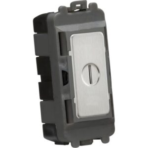 KNIGHTSBRIDGE 20AX 2 WAY SP KEY MODULE - BRUSHED CHROME