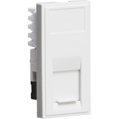 KNIGHTSBRIDGE UTP CAT5E RJ45 OUTLET MODULE 25 X 50MM - WHITE