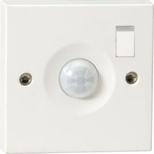 KNIGHTSBRIDGE WALL MOUNTED PIR SENSOR WITH SWITCH IP20