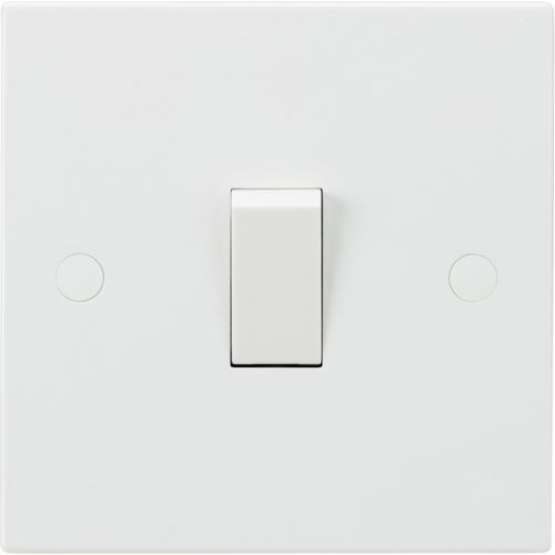 KNIGHTSBRIDGE SQUARE EDGE 1G 2W SWITCH