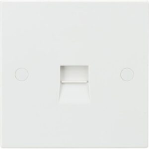 KNIGHTSBRIDGE SQUARE EDGE SLAVE TELEPHONE SOCKET