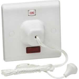 KNIGHTSBRIDGE SQUARE EDGE 1G 45A PULL SWITCH