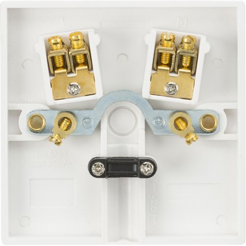 KNIGHTSBRIDGE SQUARE EDGE 20A FLEX OUTLET