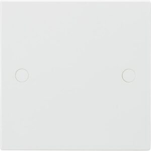 KNIGHTSBRIDGE SQUARE EDGE 1G BLANK PLATE