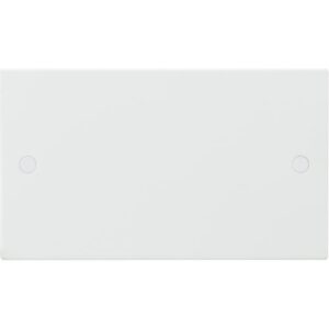 KNIGHTSBRIDGE SQUARE EDGE 2G BLANK PLATE
